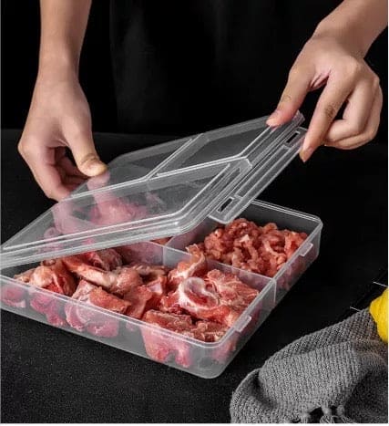 Meat Proof Preservation Box, Plastic Transparent Square Box, Refrigerator Preservation Box Meat Proof Preservation Box, Plastic Transparent Square Box, Refrigerator Preservation Box